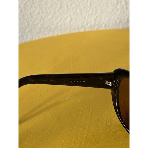 Tory Burch Womens Plastic Sunglasses Brown Designer - Picture 9 of 13